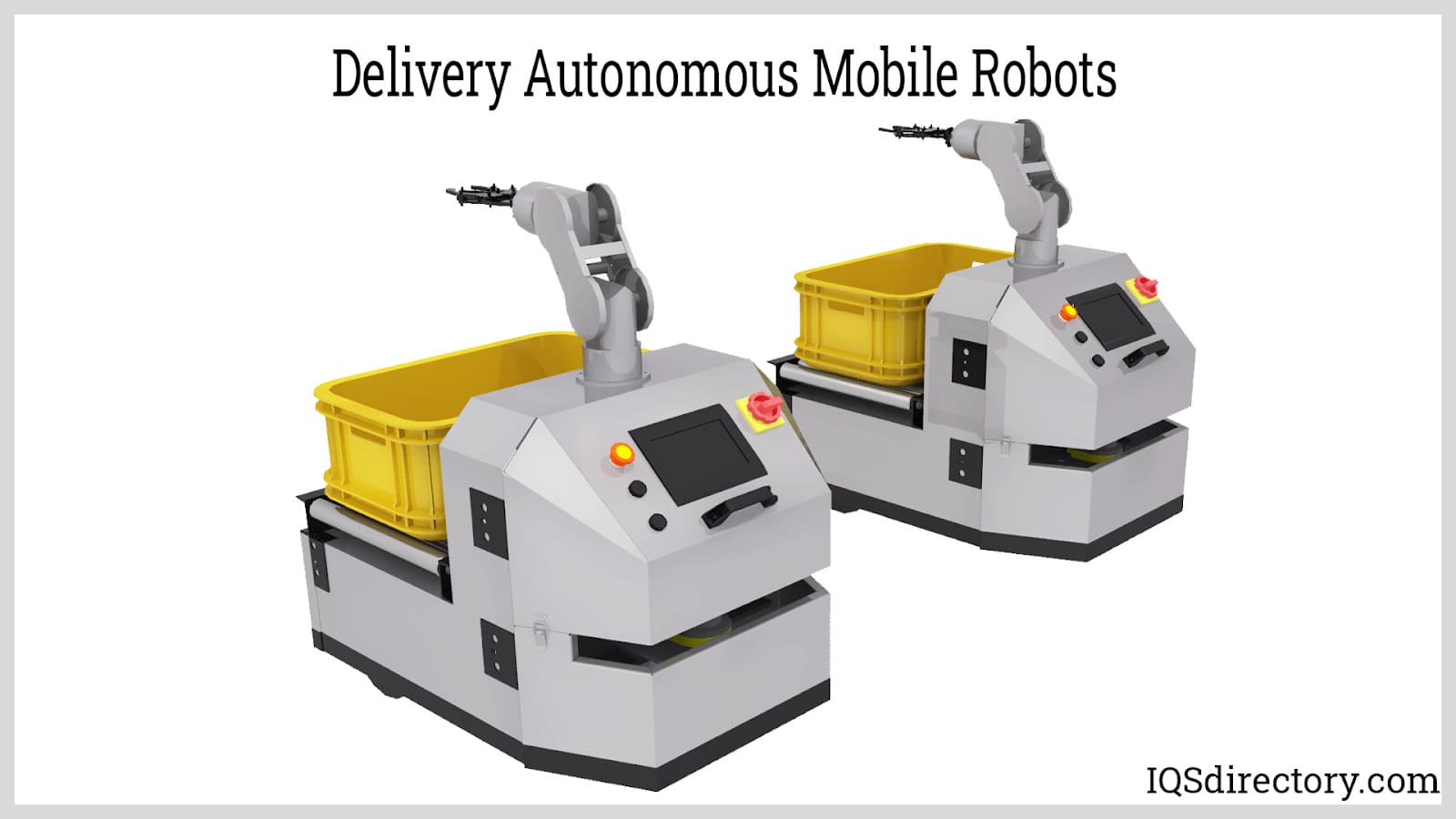 Delivery Autonomous Mobile Robots