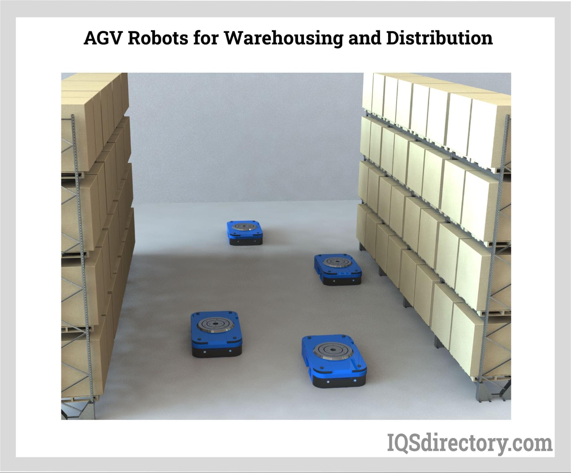 AGV Robots for Warehousing and Distribution